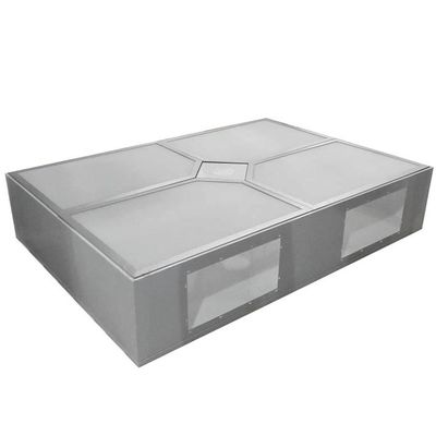Plafond solides solubles Shell d'écoulement laminaire d'opération d'hôpital   Structure électrolytique de plat