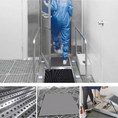 Machine de nettoyage unique de chaussure automatique de GCC pour le Cleanroom de l'industrie alimentaire