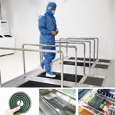 Machine de nettoyage unique de chaussure automatique de GCC pour le Cleanroom de l'industrie alimentaire