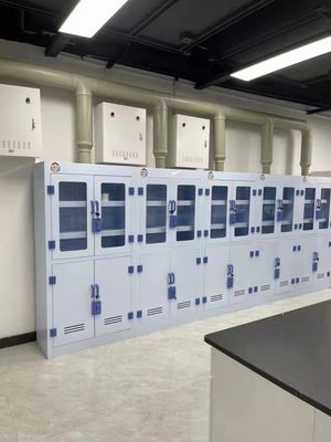 Armoire à réactifs chimiques de laboratoire personnalisée, haute durabilité