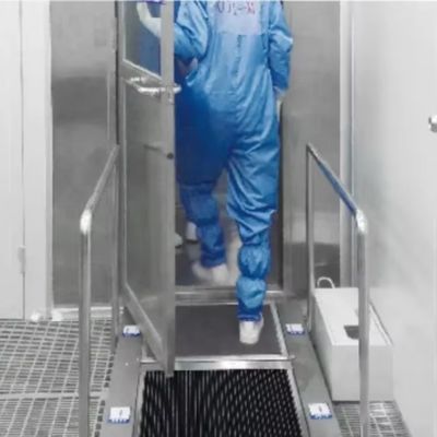 Machine de nettoyage de chaussures industrielles à commande automatique efficace