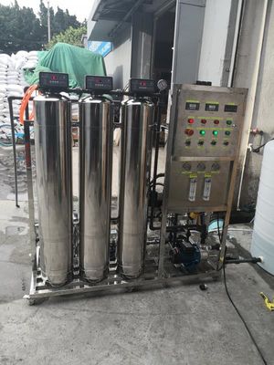 Intégrez le système d'osmose d'inversion industriel d'équipement de traitement de l'eau de 380V 50HZ