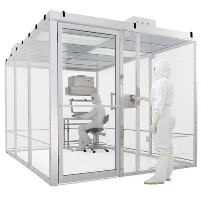 Systèmes modulaires simples de Cleanroom de 220V 50HZ avec l'anti rideau statique