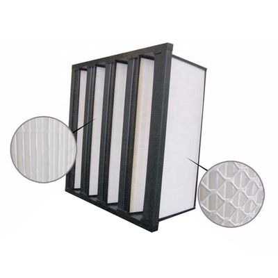 Participation en plastique de la poussière du filtre à air 1000g de Cleanroom de la banque F6 du cadre 2850m3/h V
