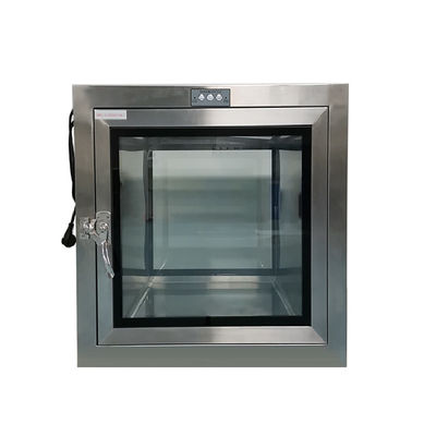 La porte incluse a laminé à froid la boîte de passage en acier de Cleanroom