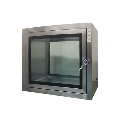 Passage de Cleanroom de l'acier inoxydable 220V 50HZ L600mm par des chambres