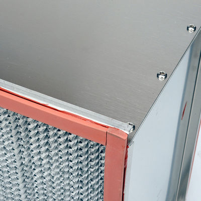 filtre à hautes températures de 250m3/H 400degree H14 Hepa avec le déflecteur