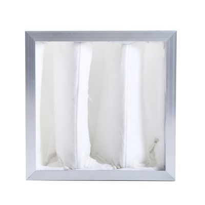 Filtre à air de Cleanroom de l'efficacité F5, filtre à air synthétique de la poche 1000m3/h