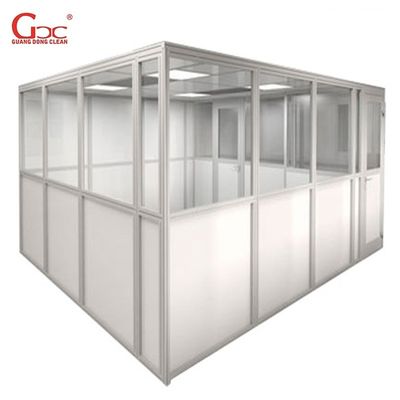 Cleanroom préfabriqué de la classe 1K 50m2 9pcs FFU/Cleanroom de Hardwall