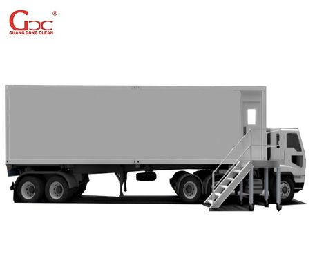 Conteneur préfabriqué mobile de Cleanroom du laboratoire 30KW de cabine d'ACP d'OIN