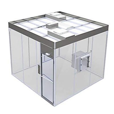 Entranceway poli de douche d'air de Cleanroom avec l'éclairage du niveau sonore ≤65dB LED