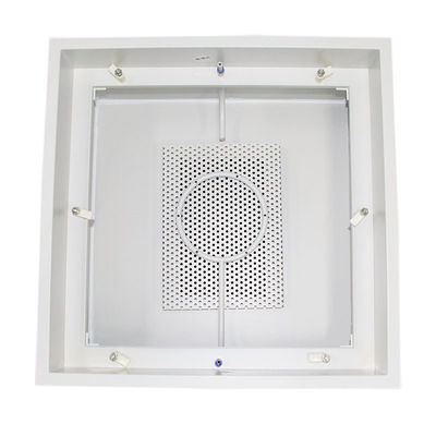 Boîte de débouché de filtre à air du plat 500m3/H de couleur pour la pièce propre