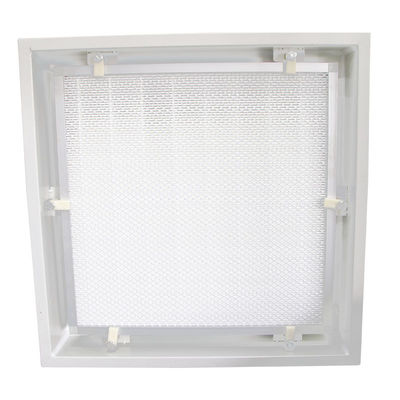 Boîte de débouché de filtre à air du plat 500m3/H de couleur pour la pièce propre