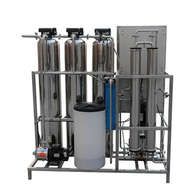 Systèmes de traitement de l'eau industriels d'osmose d'inversion d'OEM 500LPH
