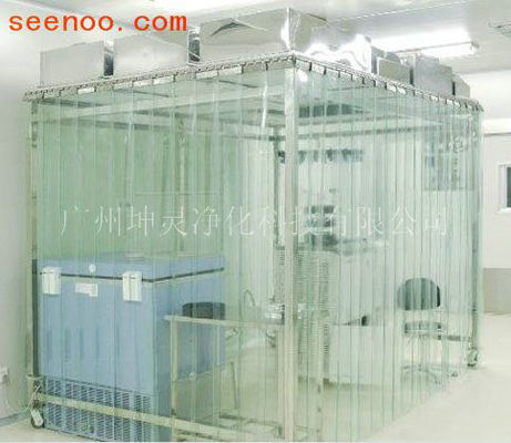 Rendement élevé de Cleanroom préfabriqué modulaire protégé de la poussière de la classe 8 d'OIN