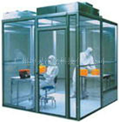 Pièce Iso7 propre modulaire standard d'OIN 14644-1 pour l'atelier électronique