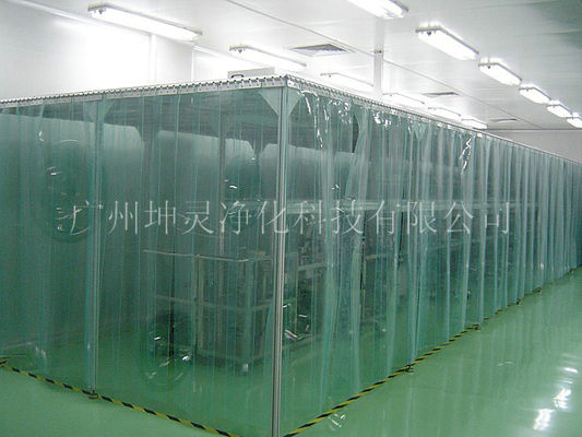 Rendement élevé de Cleanroom préfabriqué modulaire protégé de la poussière de la classe 8 d'OIN