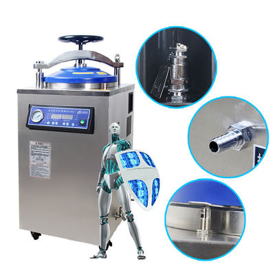 Autoclave à haute pression vertical portatif 0.22MPa de stérilisateur de vapeur