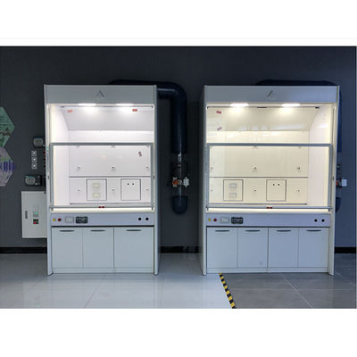 Vapeur d'échappement biologique chimique en acier de laboratoire d'OEM pp Hood Cupboard Cabinet