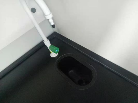 Vapeur d'échappement biologique chimique en acier de laboratoire d'OEM pp Hood Cupboard Cabinet