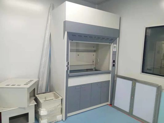 le laboratoire pleins pp en acier du bruit 65dB émettent de la vapeur Hood Alkali Resistant 1200m3/H