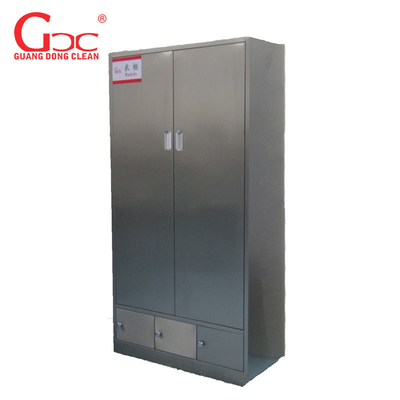 Cabinet propre de casiers multi de compartiment d'équipement de pièce de laboratoire d'acier inoxydable