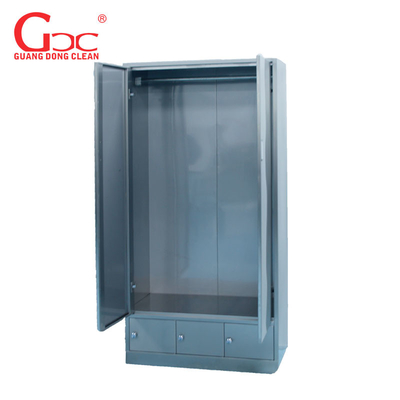 Cabinet propre de casiers multi de compartiment d'équipement de pièce de laboratoire d'acier inoxydable