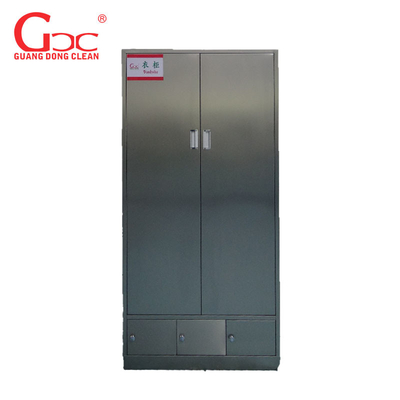 Cabinet propre de casiers multi de compartiment d'équipement de pièce de laboratoire d'acier inoxydable