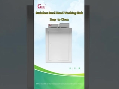 Lavoir à main en acier inoxydable pour une seule personne