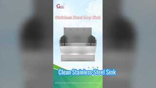 évier à vadrouille en acier inoxydable