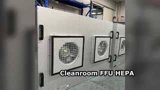 Salle blanche FFU Filtration HEPA économe en énergie
